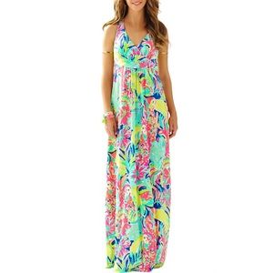 Lilly Pulitzer Seaview Halter Dress